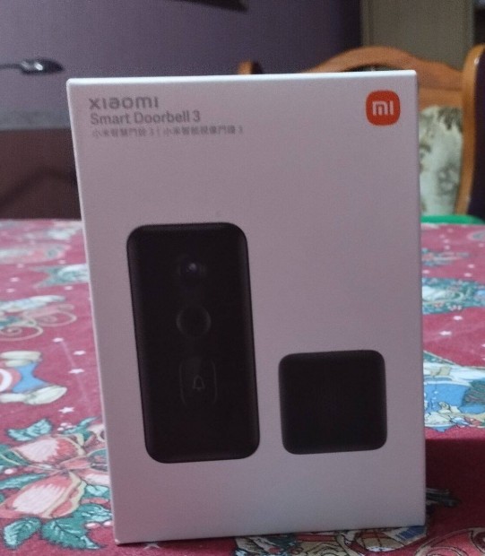 Xiaomi Smart Doorbell 3 okos kamers kapucseng