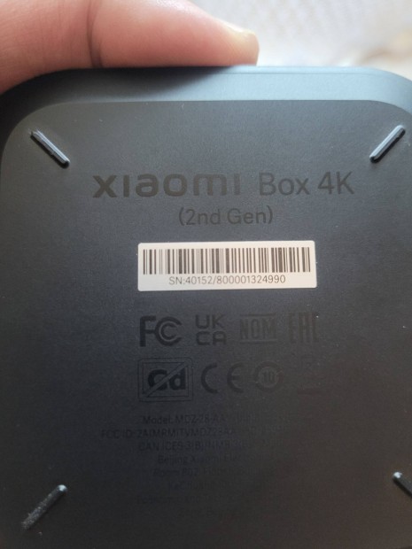 Xiaomi TV Box S (2nd Gen) TV okost, fekete (PFJ4151EU