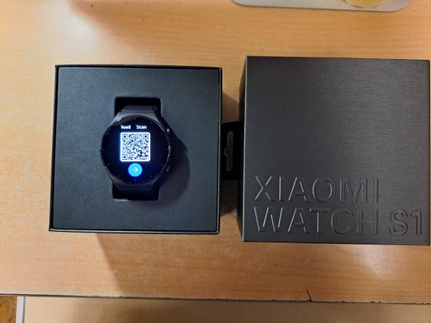 Xiaomi Watch S1 Okosra jszer Fekete Garis !