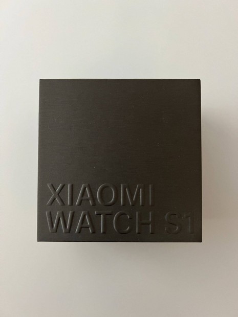 Xiaomi Watch S1 ra fekete