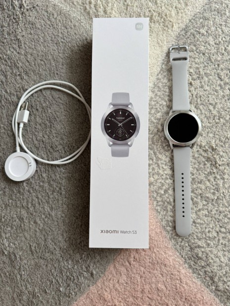 Xiaomi Watch S3, okosra, ezst (BHR7873GL) Garancilis