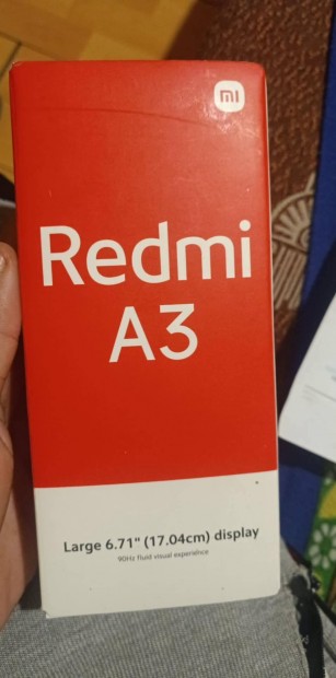 Xiaomi redmi A3 teljesen j telefon 