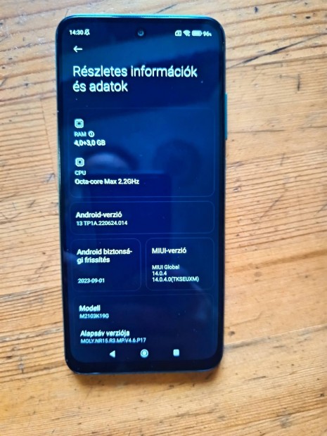 Xiaomi redmi note 10 5g 