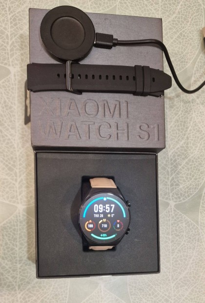 Xiaomi watch S1 fekete okosra elad