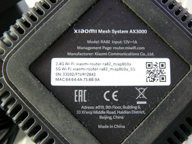 Xiaomi wi-fi Mesh AX-3000 duo pack nem használt, új, eladó