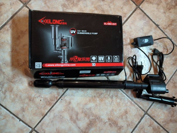 Xilong uv -akvrium vzpumpa