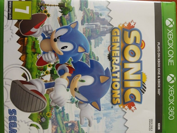 Xo-101 Xbox 360 - One eredeti Jtk : Sonic Generations ( karcmente