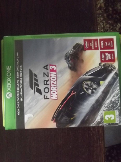 Xo-102 Xbox One Eredeti Jtk : Forza Horizon 3 ( karcmentes)