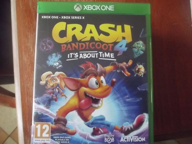 Xo-108 Xbox One Eredeti Jtk : Crash Bandicoot 4 Its About Time