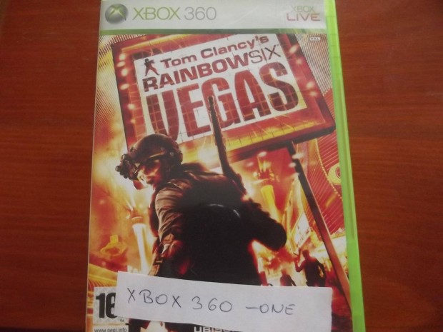 Xo-111 Xbox One-360 Eredeti Jtk : Tom Clancys Rainbow Six Vegas