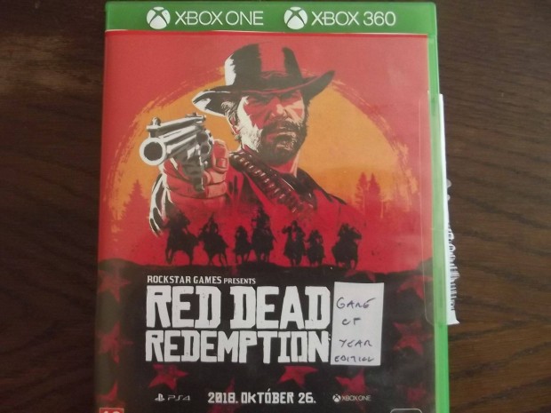 Xo-12 Xbox One Eredeti Jtk : Red Dead Redemption Game of Year Editi