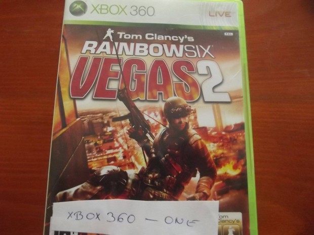 Xo-134 Xbox One-360 Eredeti Jtk : Tom Clancys Rainbow Six Vegas 2