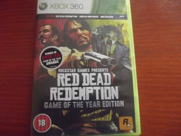 Xo-151 Xbox One-360 Eredeti Jtk : Red Dead Redemption Game of Year