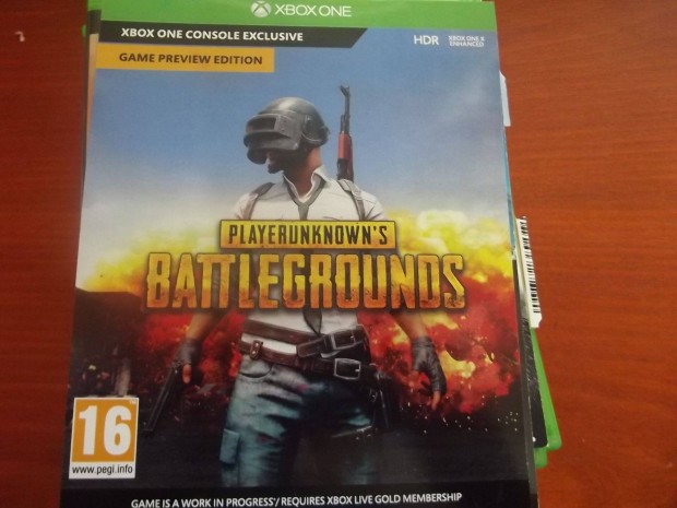 Xo-152 Xbox One eredeti Jtk : Playerunknowns Battleground Letlt