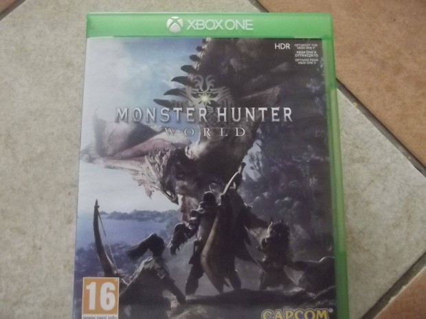 Xo-164 Xbox One Eredeti Jtk : Monster Hunter World