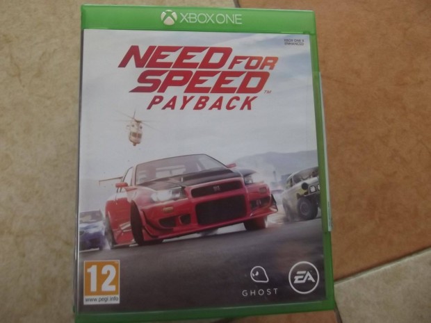 Xo-165 Xbox One eredeti Jtk : Need For Speed Payback