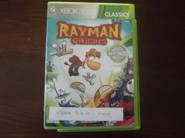 Xo-167 Xbox 360 - One Eredeti Jtk : Rayman Origins