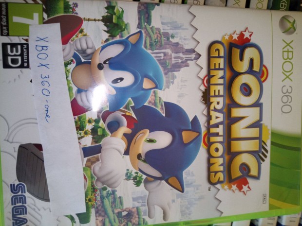 Xo-172 Xbox 360 - One Eredeti Jtk : Sonic Generations ( Xbox 360 )