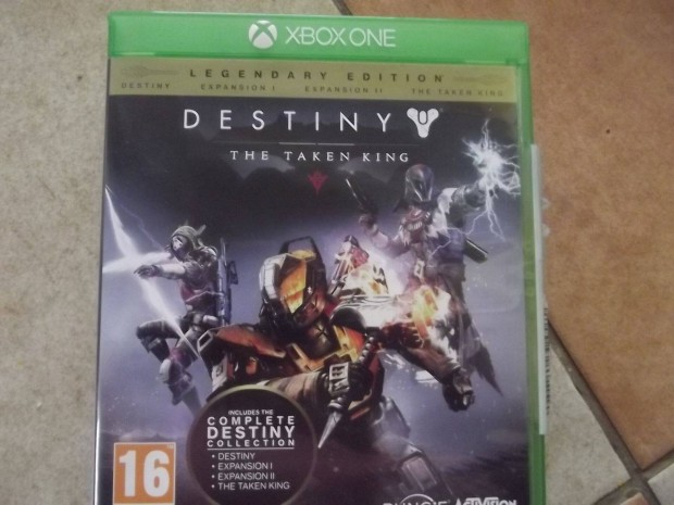 Xo-180 Xbox One Eredeti Jtk : Destiny The Taken King ( karcmentes)