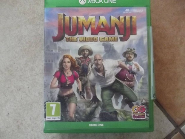 Xo-186 Xbox One Eredeti Jtk : Jumanji The Videogame ( karcmentes)