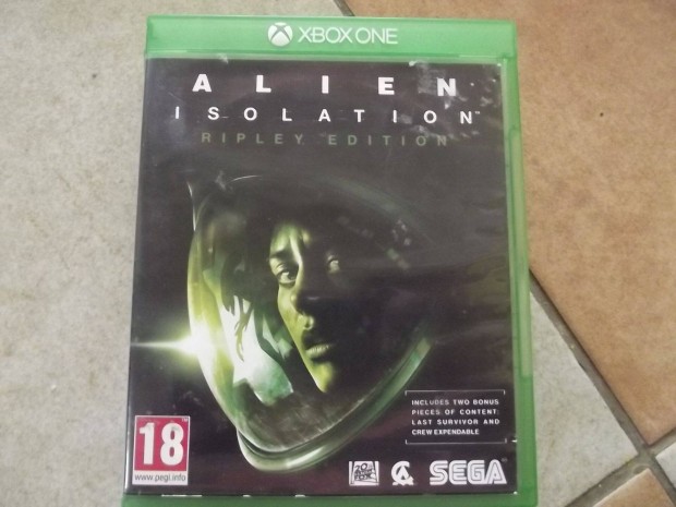 Xo-187 Xbox One Eredeti Jtk : Alien Isolation ( karcmentes)