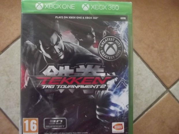 Xo-189 Xbox One Eredeti Jtk : Tekken Tag Tournament 2 j Bontatla