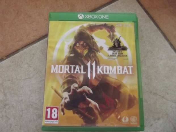 Xo-18 Xbox One Eredeti Jtk : Mortal Kombat 11 ( karcmentes)