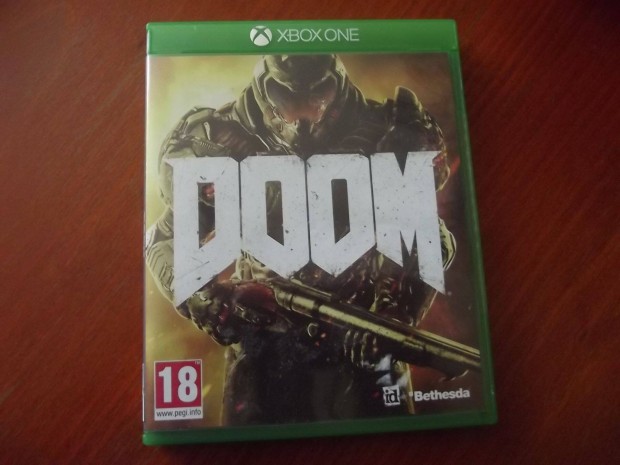 Xo-206 Xbox One Eredeti Jtk : Doom (karcmentes)