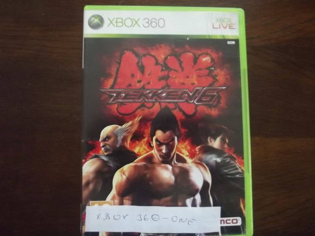 Xo-218 Xbox One-360 Eredeti Jtk : Tekken 6 ( Xbox 360 )