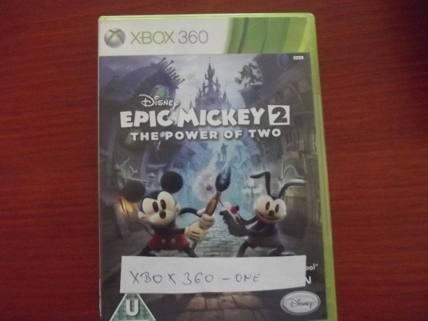 Xo-231 Xbox 360 - One Eredeti Jtk : Disney Epic Mickey (xbox 360) (