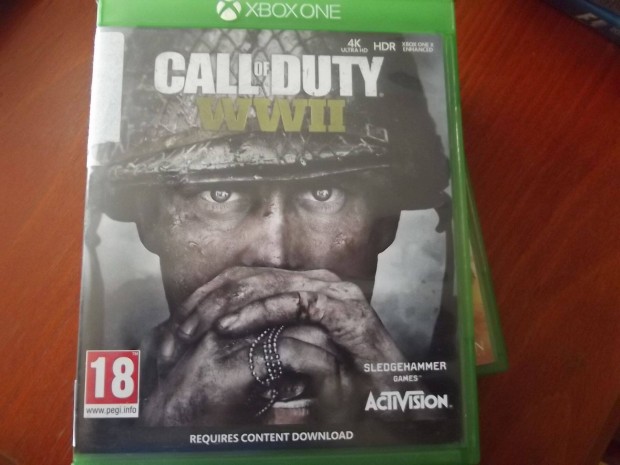 Xo-239 Xbox One Eredeti Jtk : Call of Duty WWII ( karcmentes)