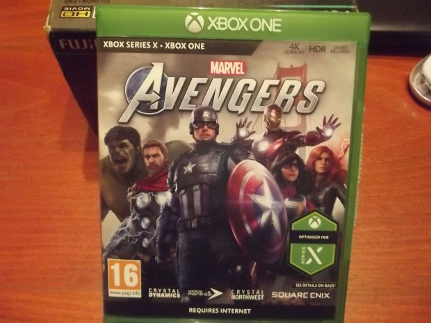 Xo-253 Xbox One Eredeti Jtk : Marvel Avengers ( karcmentes)