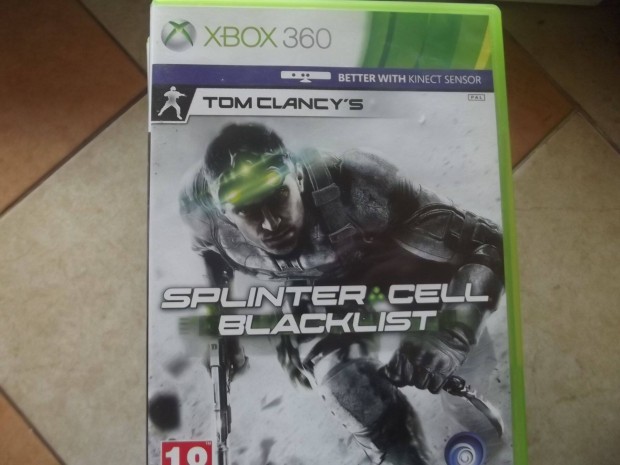 Xo-276 Xbox One-360 Eredeti Jtk : Tom Clancys Splinter Cell Blacklis