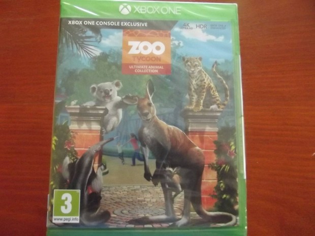 Xo-280 Xbox One Eredeti Jtk : Zoo Tycoon j Bontatlan