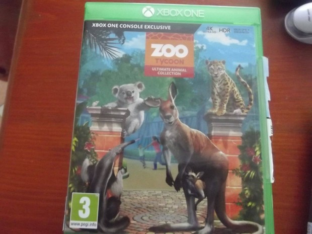 Xo-290 Xbox One Eredeti Jtk : Zoo Tycoon ( karcmentes)