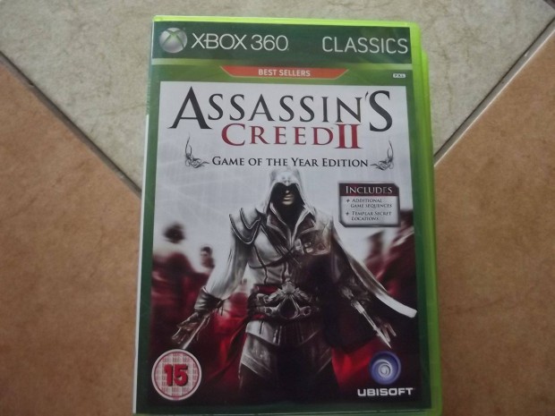 Xo-29 Xbox 360 - One Eredeti Jtk : Assassins Creed 2