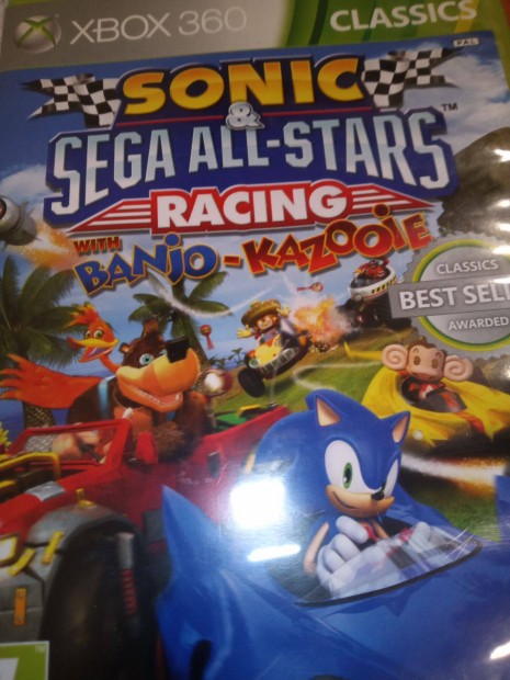 Xo-303 Xbox 360 - One Eredeti Jtk : Sonic sega All stars Racing Ba