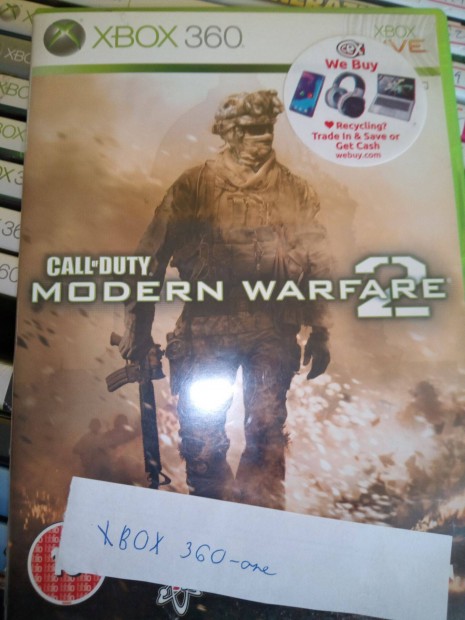 Xo-87 Xbox 360 - One Eredeti Jtk : Call of Duty Modern Warfarre 2