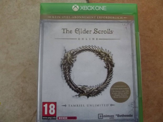 Xo-90 Xbox One eredeti Jtk : The Elder Scrolls Online Tamriel