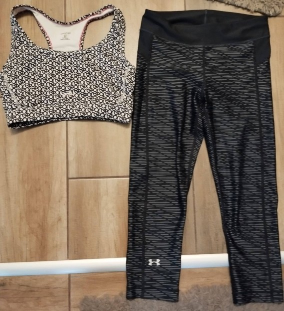 Xs-s edzs szett, Under armour nadrg+ H&M Sport melltart