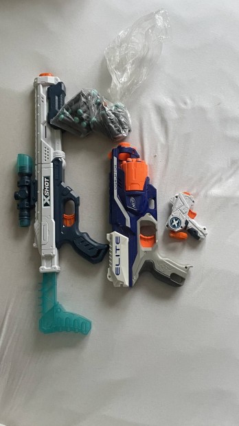 Xshot s Nerf szivacs puskk