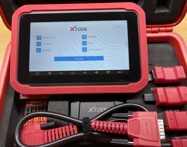 Xtool X-100 pad aut diagnosztika