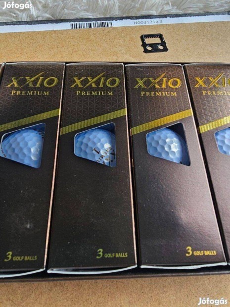 Xxio New Xxio Premium Royal Gold golf labda 12 db j dobozos