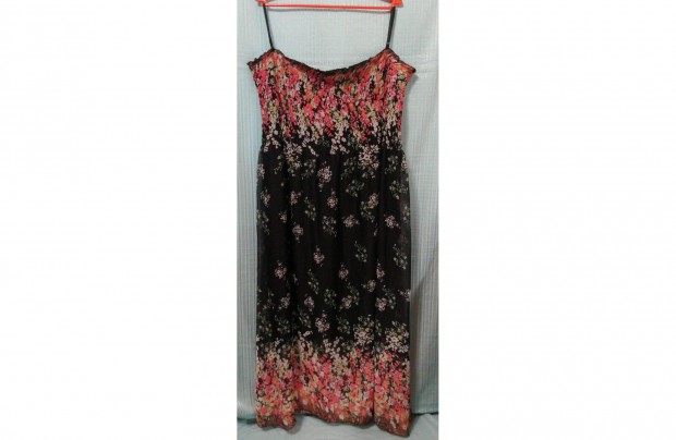 Xxxl-es, női nyári lenge ruha, béléssel, mellb. max. 140 cm