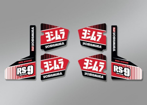 YOSHIMURA Matrica Készlet RS9 Dual