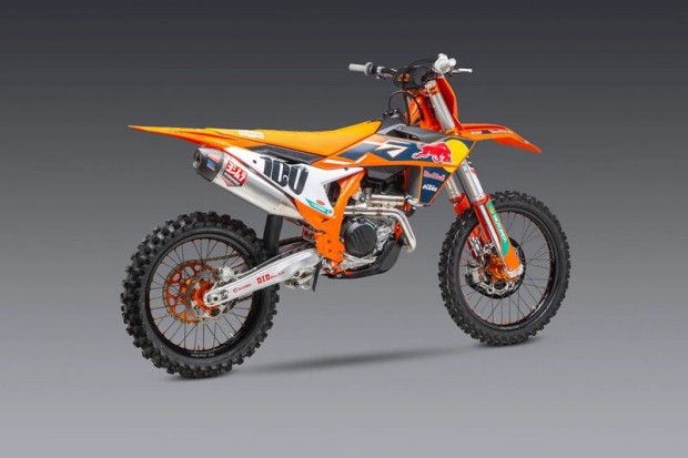 YOSHIMURA RS-12 Signature Series teljes kipufogórendszer - KTM 450SX-F
