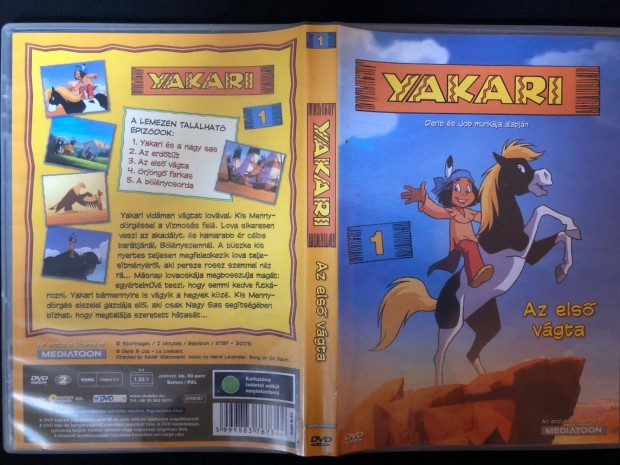 Yakari DVD Az els vgta