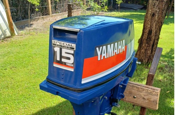 Yamaha 15D 2t rövid csónakmotor / Újszerű /