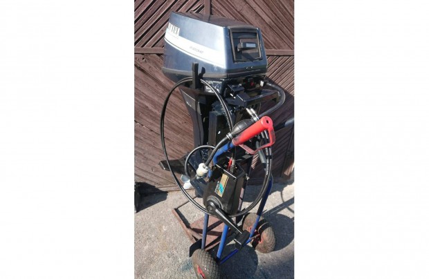 Yamaha 9.9Le. 4 �tem� ,hossz� csizm�s t�vkaros motor