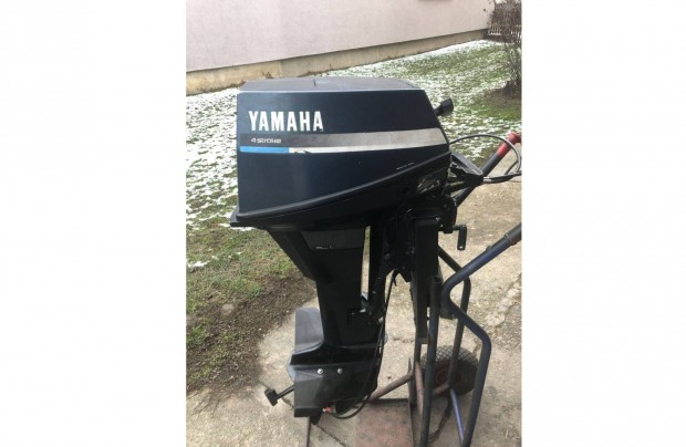 Yamaha 9.9Le. 4 �tem� hossz� csizm�s �nind�t�s , t�vkaros motor
